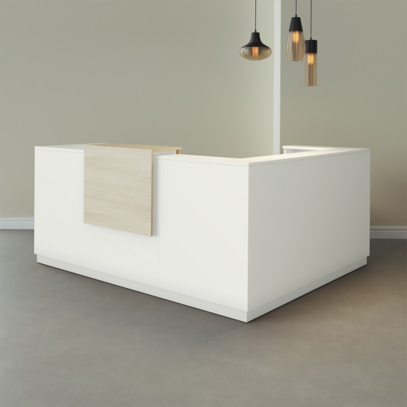 Empfangstheke L Form Duomo | Design für Empfangsräume - Bikkom