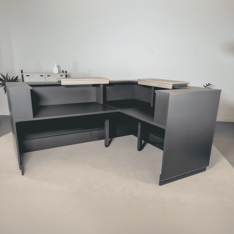 Empfangstheke L Form Duomo | Design für Empfangsräume - Bikkom