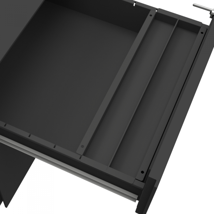 Rollcontainer aus metall Zeta - Rollcontainer für Büro