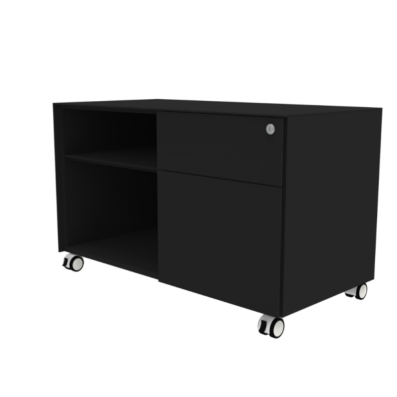 Rollcontainer Zeta Schwarz
