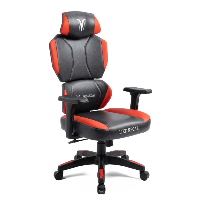Gamingstuhl rot-schwarz Nova Plus Frontansicht