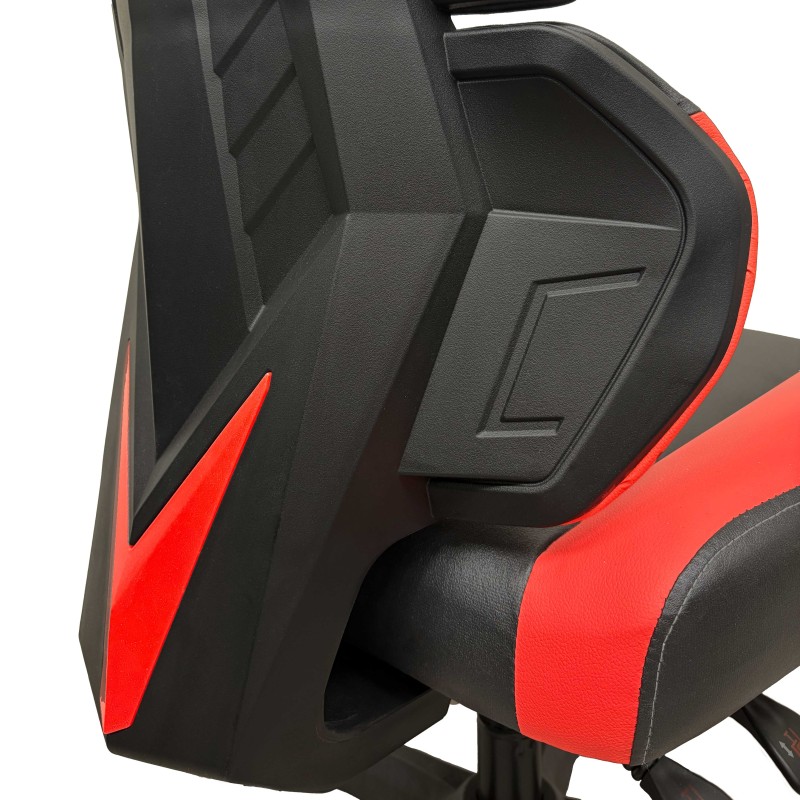 Gamingstuhl rot-schwarz Nova Plus Rückseite