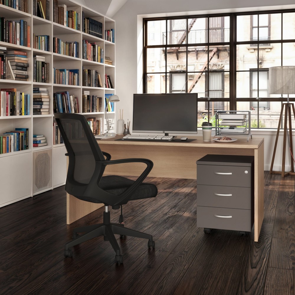 Schreibtisch Set Tarnos mit rollcontainer