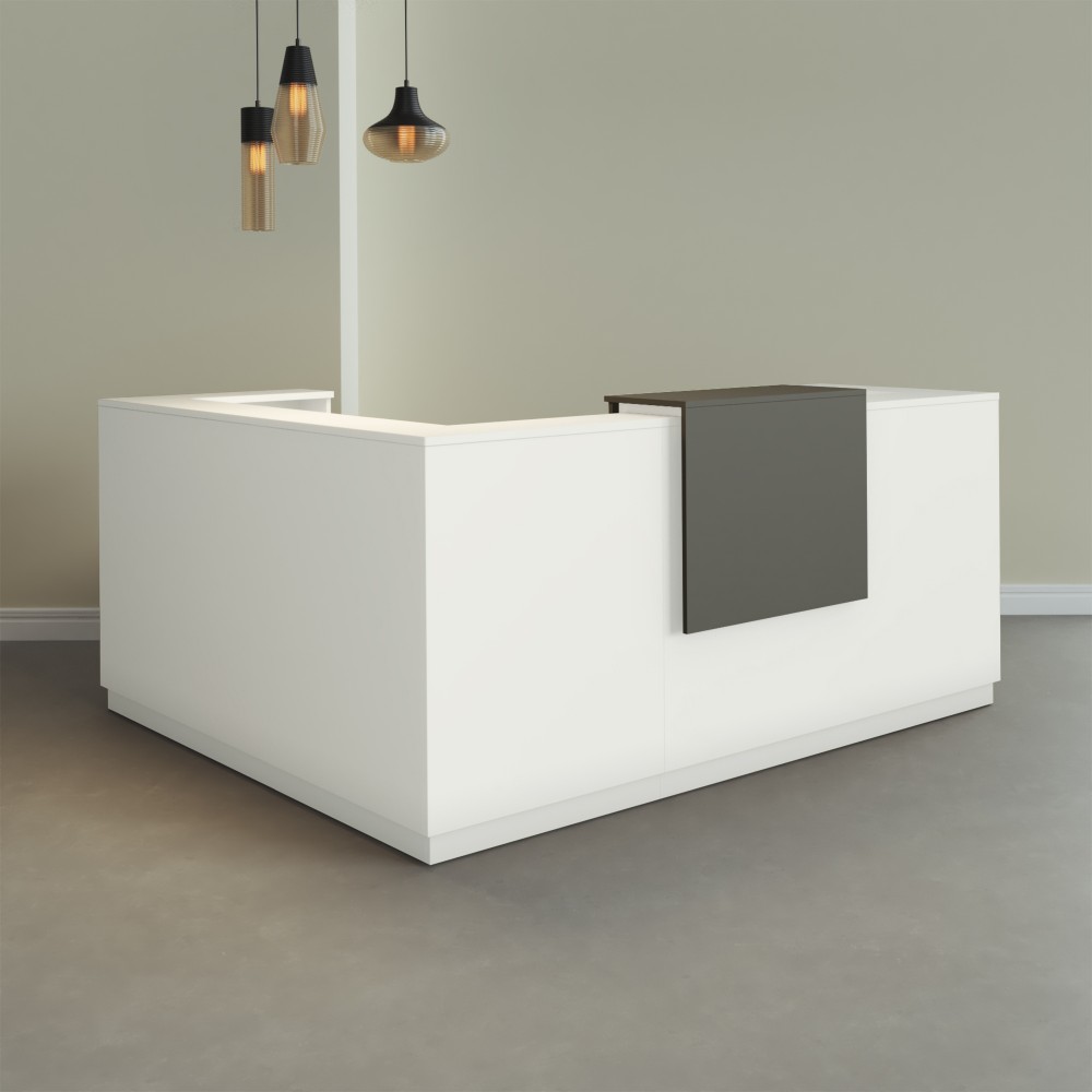 Empfangstheke L Form Duomo | Design für Empfangsräume - Bikkom