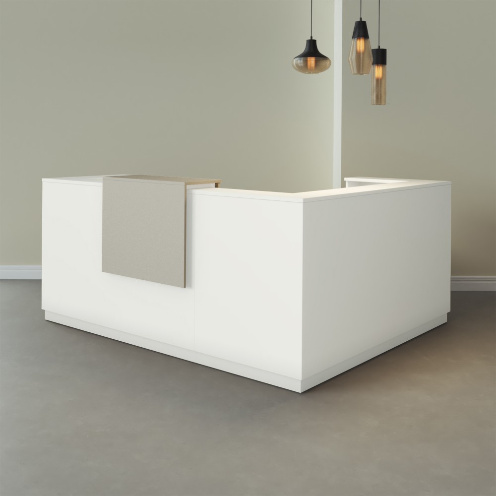 Empfangstheke L Form Duomo | Design für Empfangsräume - Bikkom