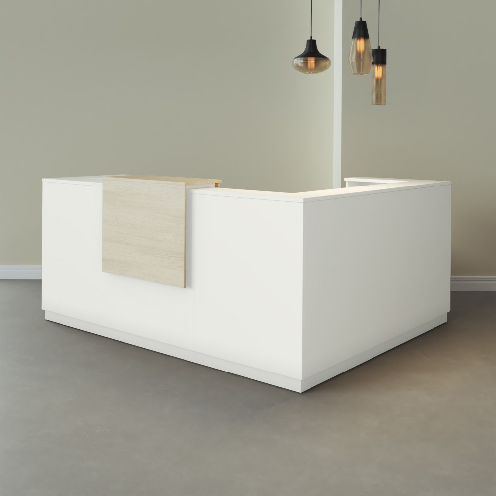 Empfangstheke L Form Duomo | Design für Empfangsräume - Bikkom