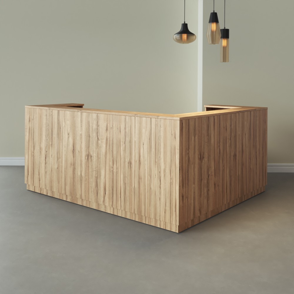 Empfangstheke L Form Duomo | Design für Empfangsräume - Bikkom