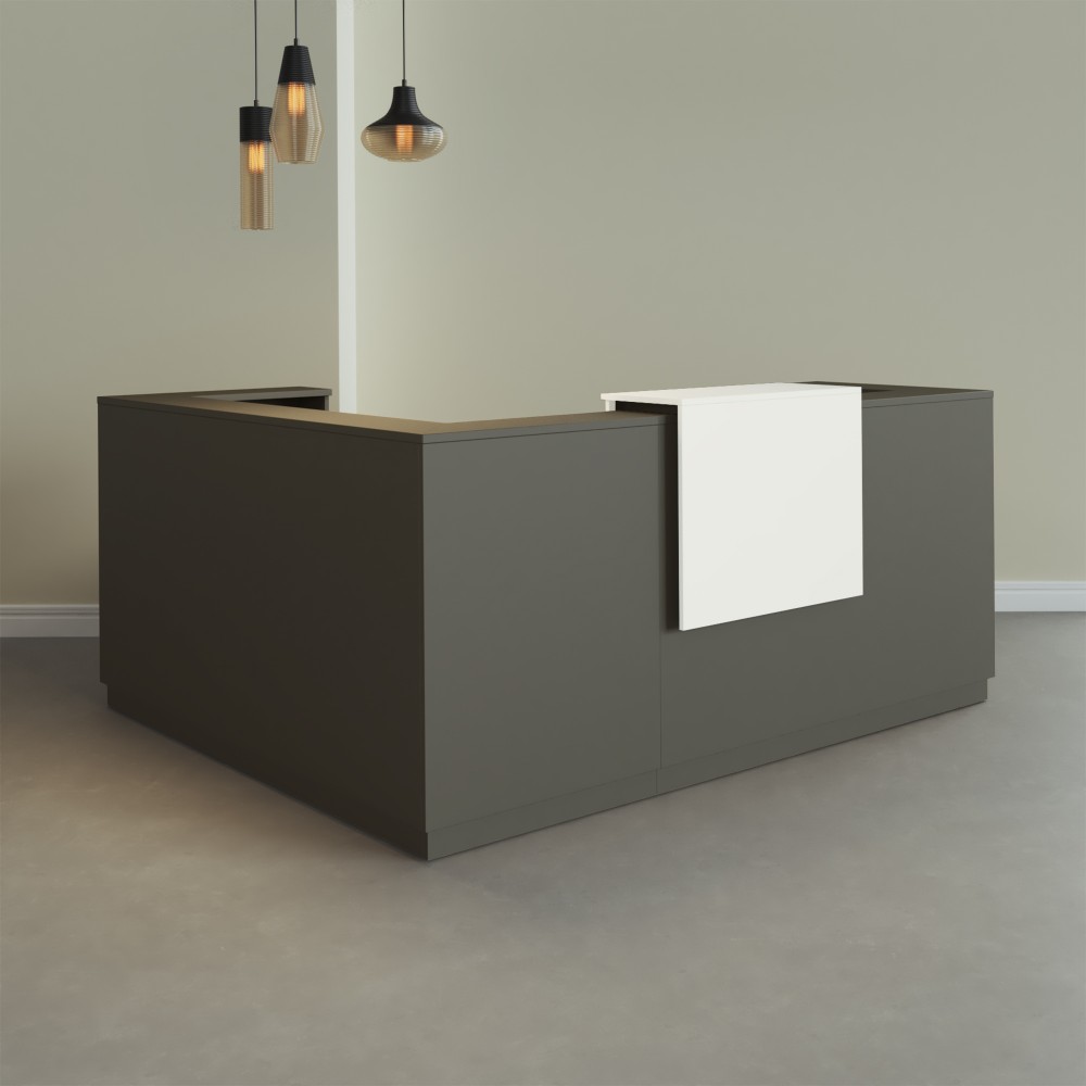 Empfangstheke L Form Duomo | Design für Empfangsräume - Bikkom