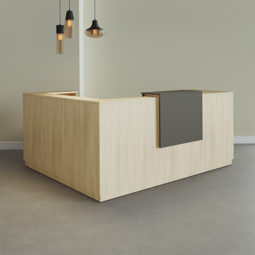 Empfangstheke L Form Duomo | Design für Empfangsräume - Bikkom