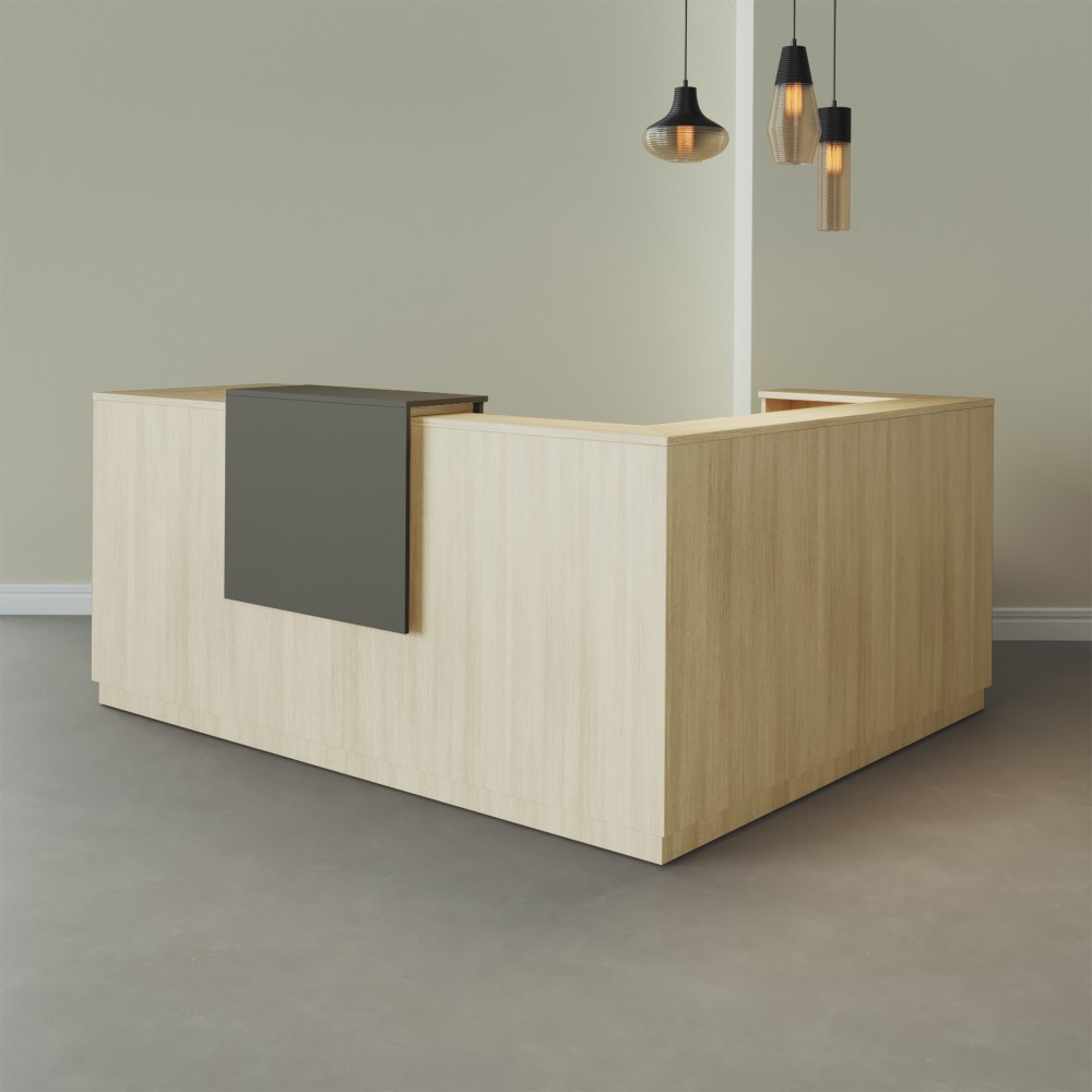 Empfangstheke L Form Duomo | Design für Empfangsräume - Bikkom