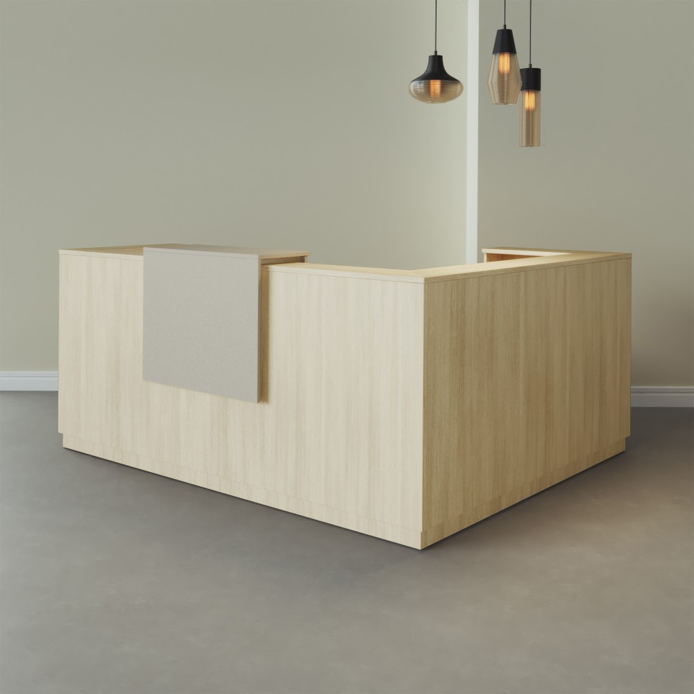 Empfangstheke L Form Duomo | Design für Empfangsräume - Bikkom