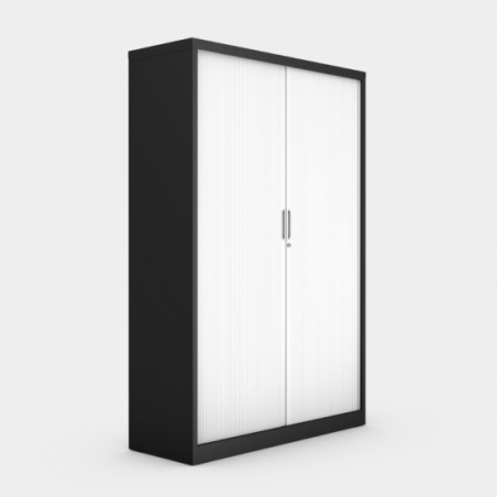 Helios Metallschrank Schwarz & Weiß