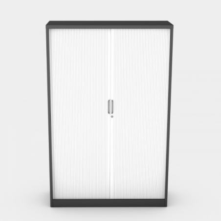 Helios Metallschrank Schwarz & Weiß