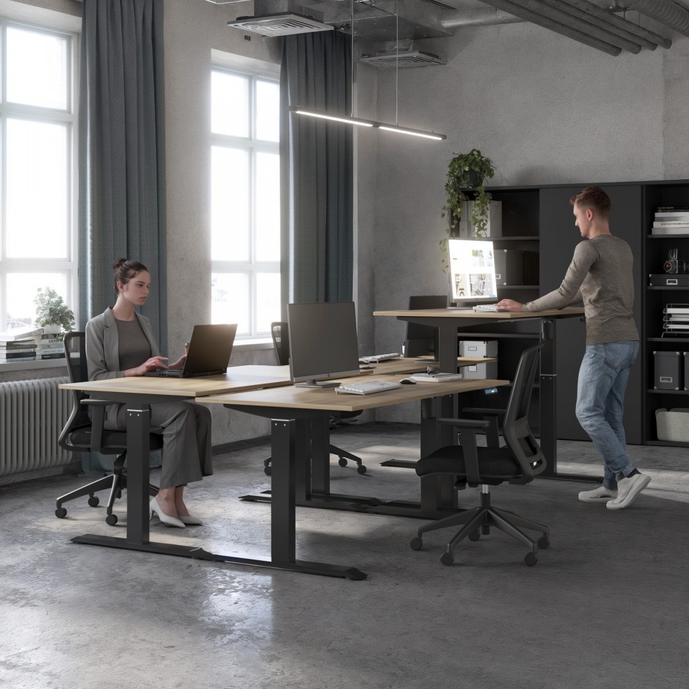 Elevia Schreibtisch höhenverstellbar Elevia Schreibtisch höhenverstellbar