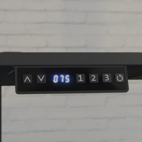 Gamingtisch schwarz Nexa Pulse