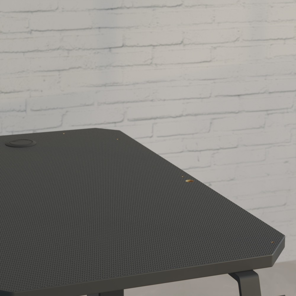 Detail Tischplatte Carbonoptik Nexa Pulse