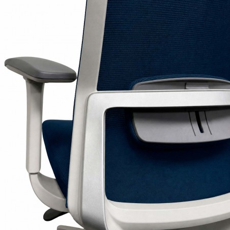 Detail des Stuhls Emma Plus Blau