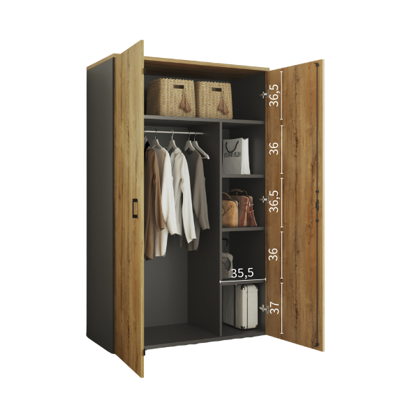 Chronos Garderobenschrank Büro