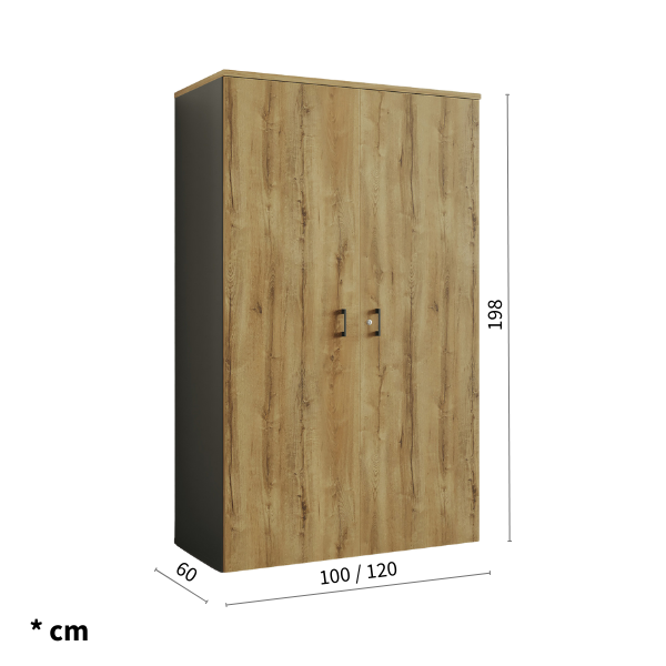 Chronos Garderobenschrank Büro